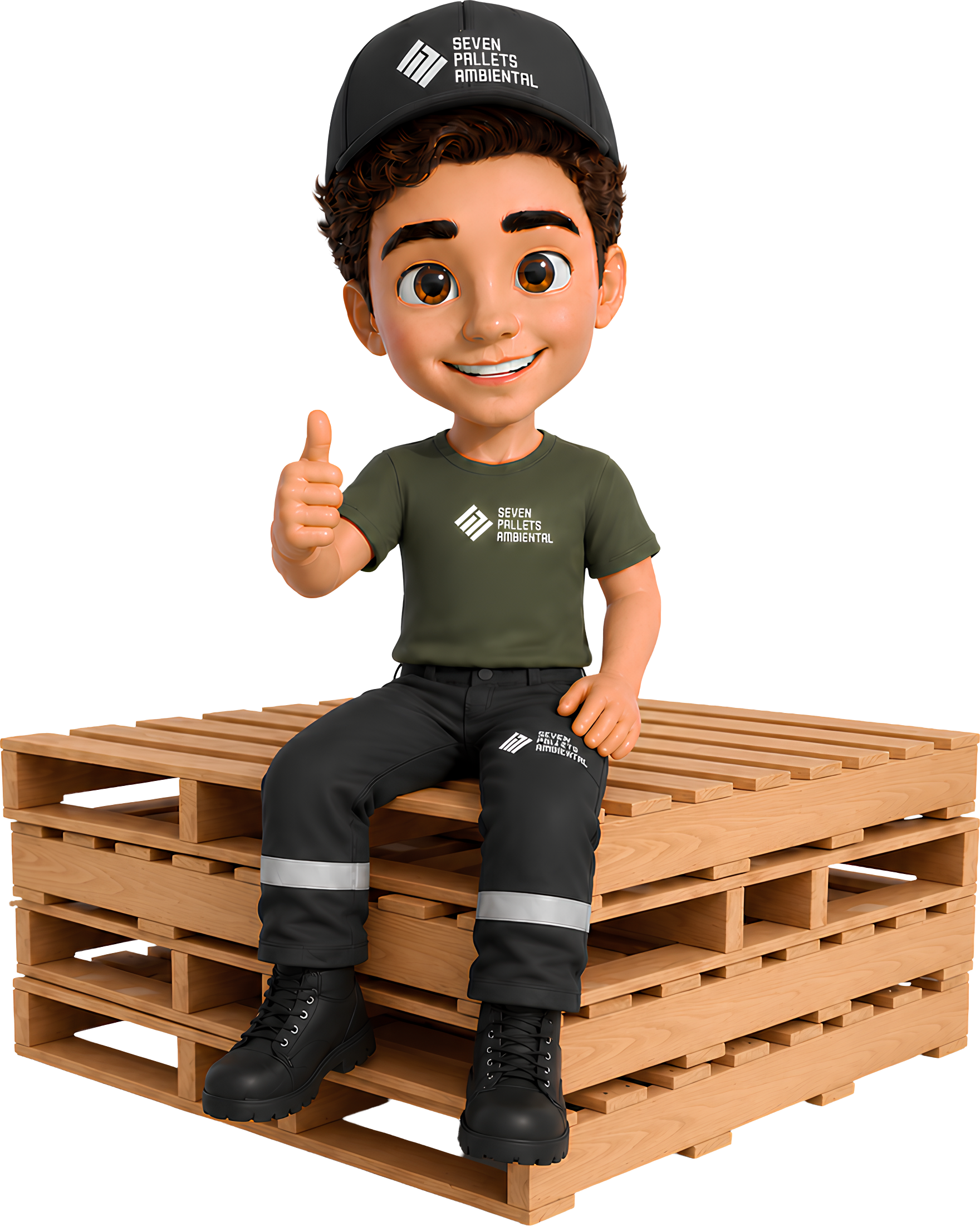 Seven Pallets - Mascote