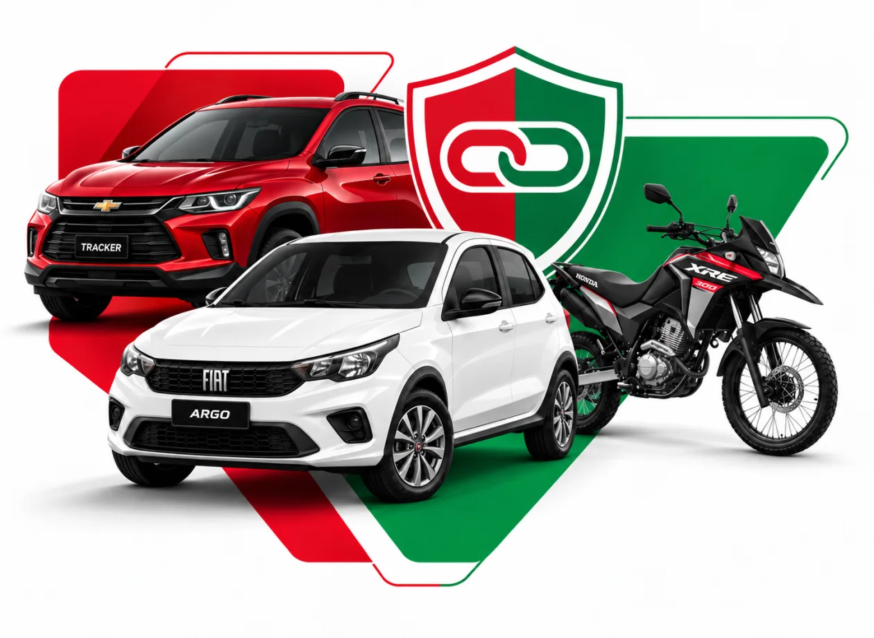 Tracker, Argo e moto com escudo Cooperlider